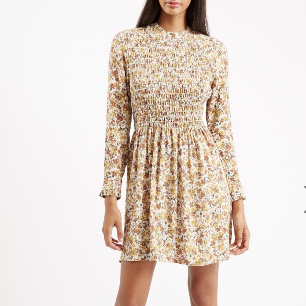 Topshop Floral Dress